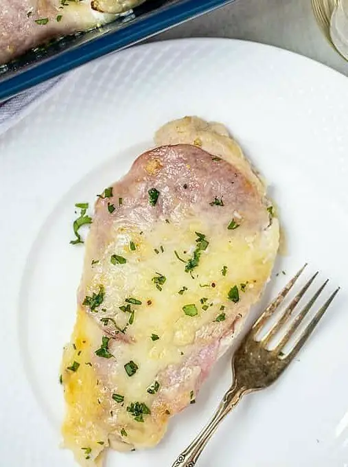 Easy Baked Chicken Cordon Bleu