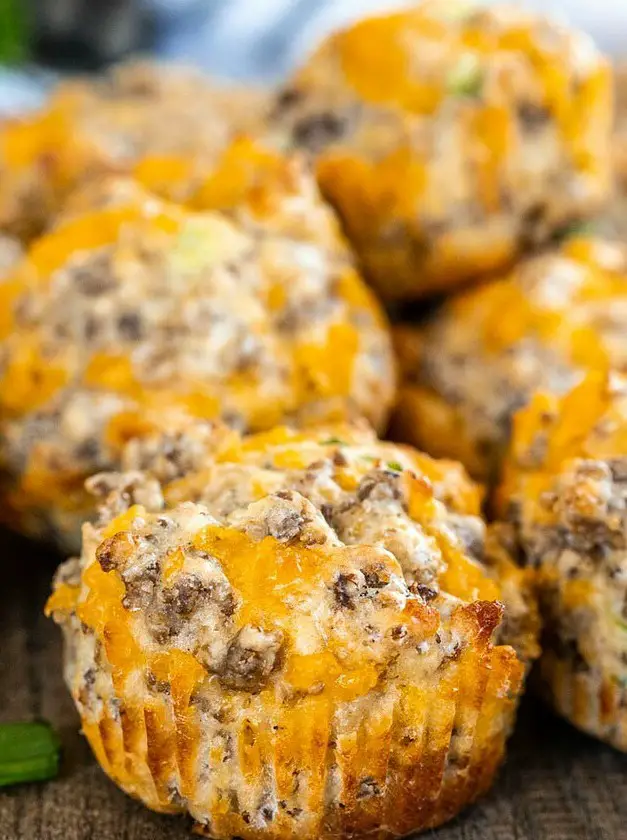 Bisquick Sausage Muffins