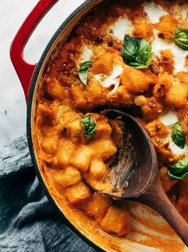 Baked Gnocchi with Vodka Sauce