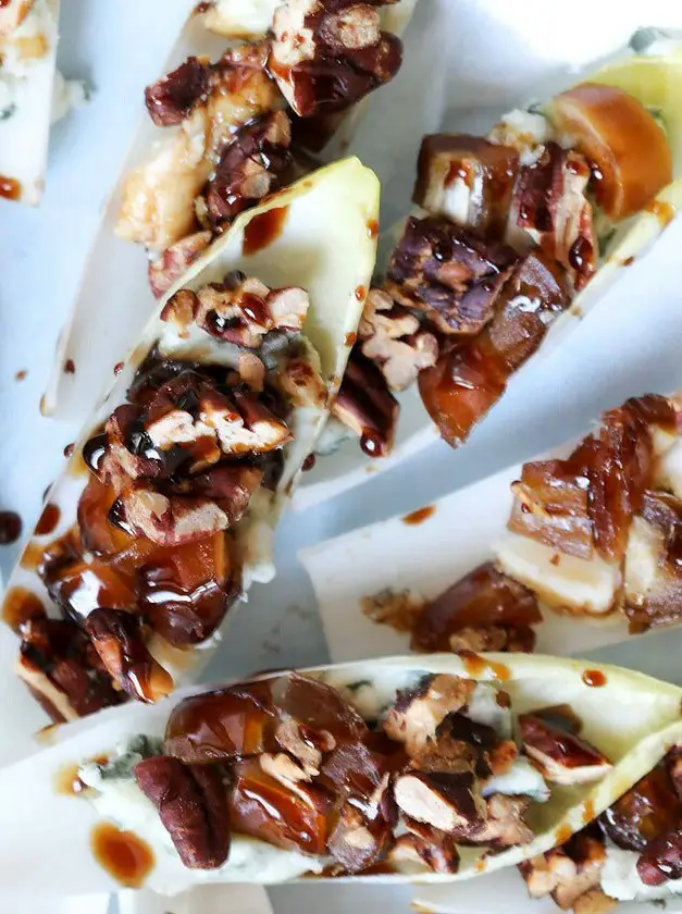 Blue Cheese and Pecan Endive Appetizer