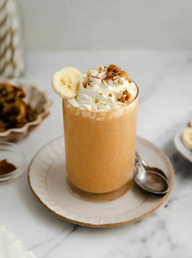 Healthy Pumpkin Pie Smoothie