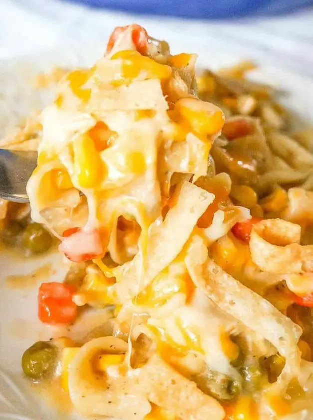 One Pot Chicken Noodle Casserole