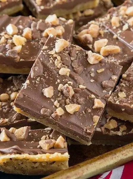 Chocolate Toffee Bars