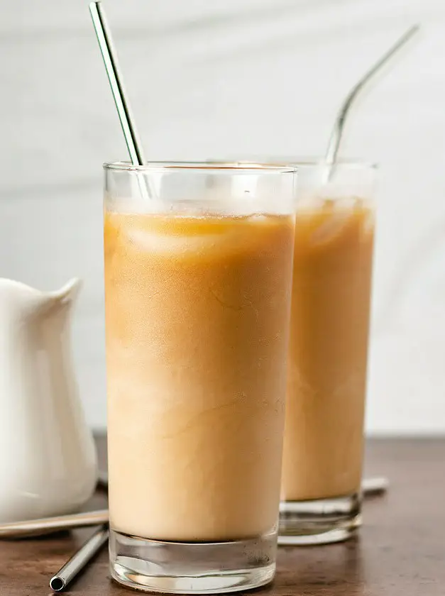 Homemade Caramel Iced Coffee