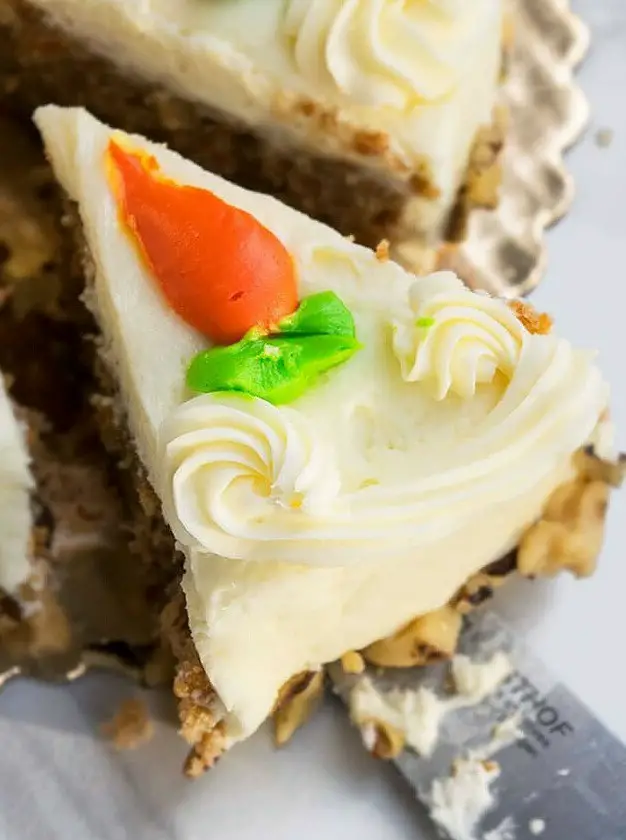 Moist Carrot Cake with Cream Cheese Frosting