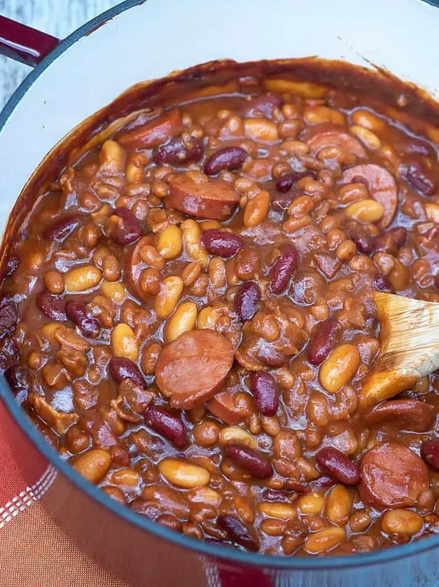 Kielbasa Baked Beans