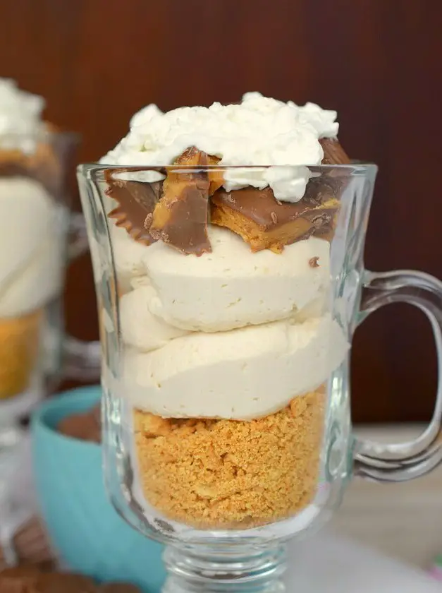 Layered Peanut Butter Delight Parfait