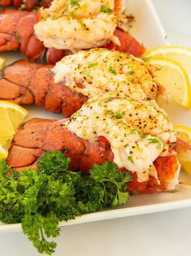 Steamed Lobster Tail