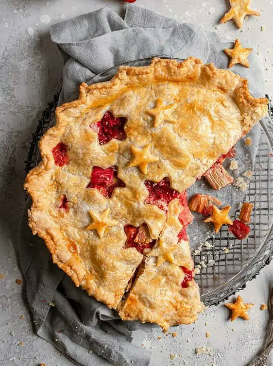 Strawberry-Rhubarb Pie