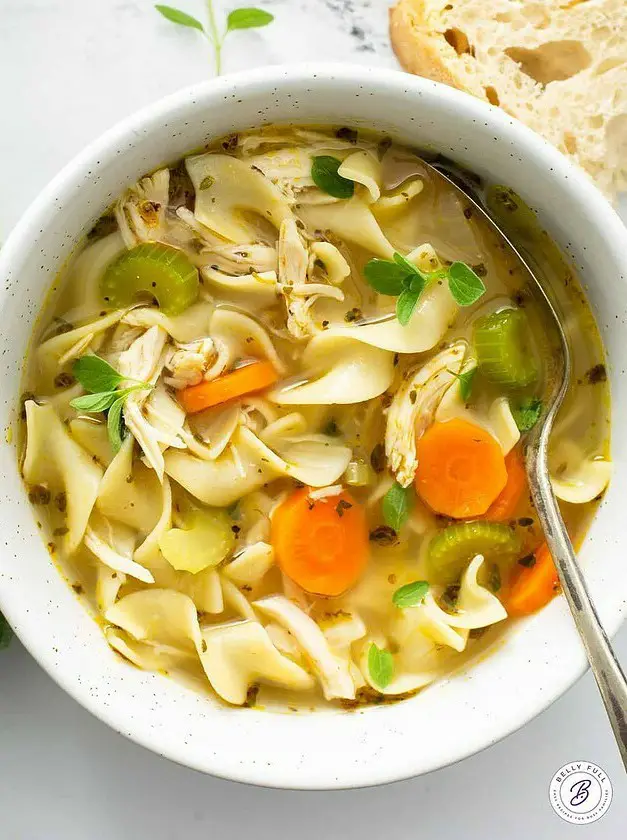 Homemade Chicken Noodle Soup