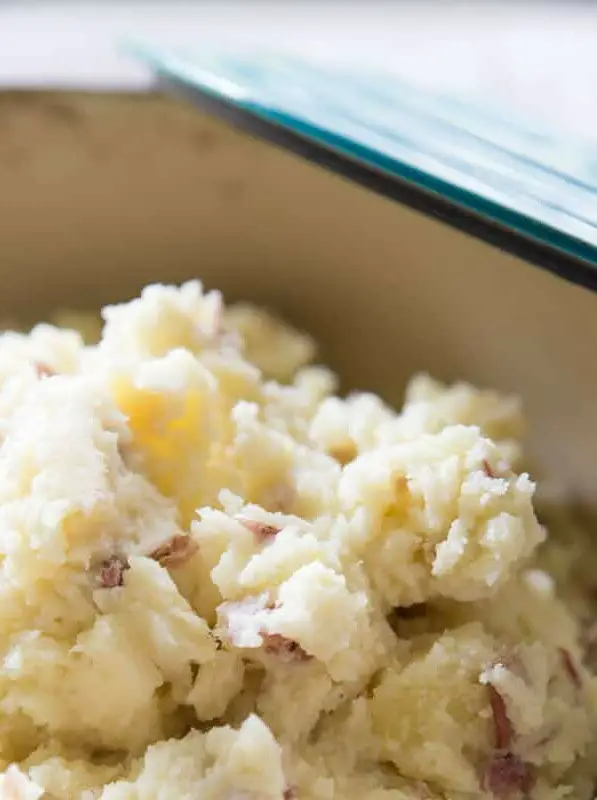 Dutch Oven Mashed Potatoes