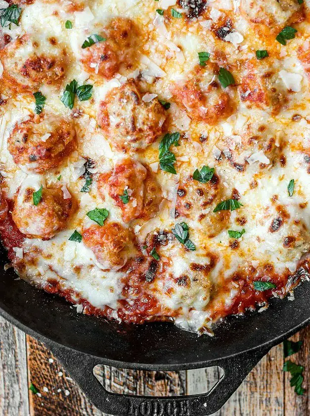 Chicken Parm Meatballs