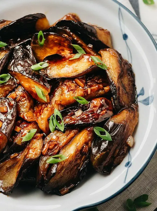 Chinese Eggplant with Garlic Sauce