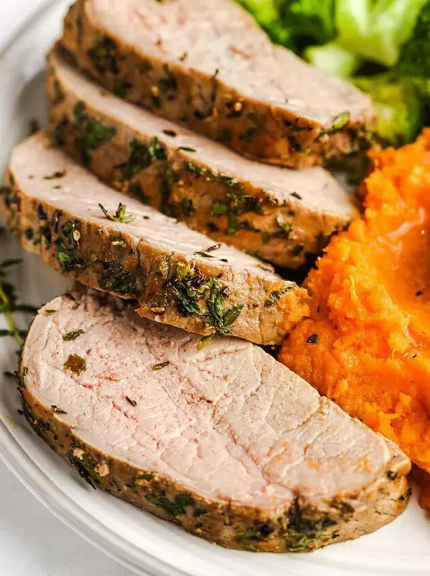 Herb Crusted Pork Tenderloin