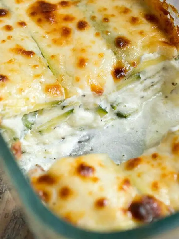 White Zucchini Lasagna