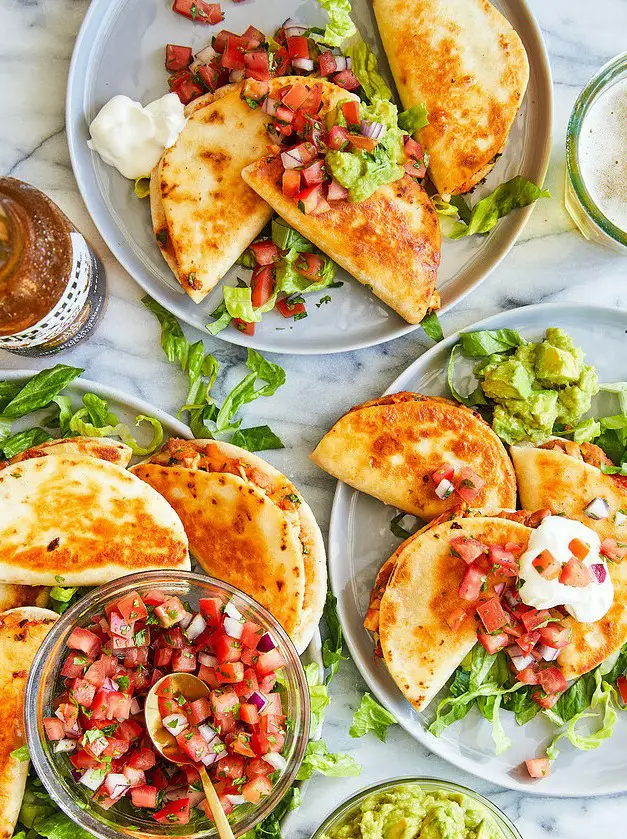 Mini Chicken Quesadillas