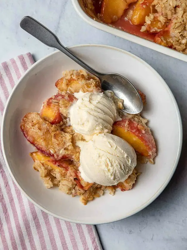 Peach Crisp