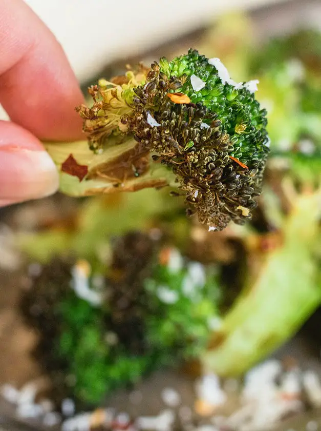 Air Fryer Parmesan Broccoli