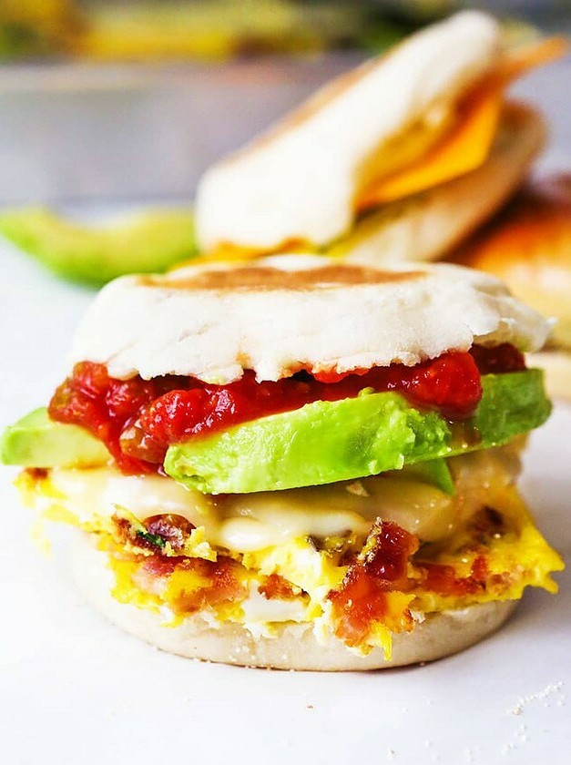 Meal Prep Breakfast Sandwiches