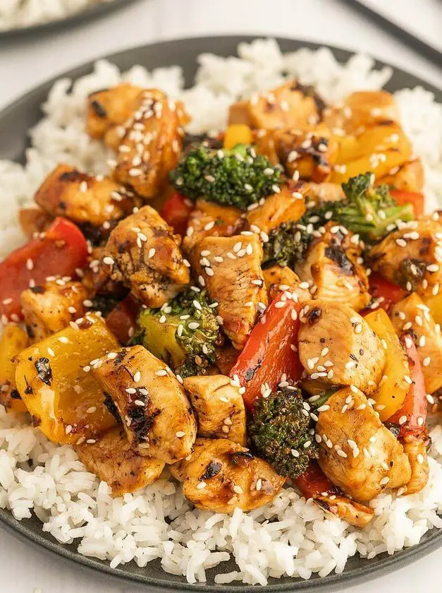 Blackstone Chicken Stir Fry