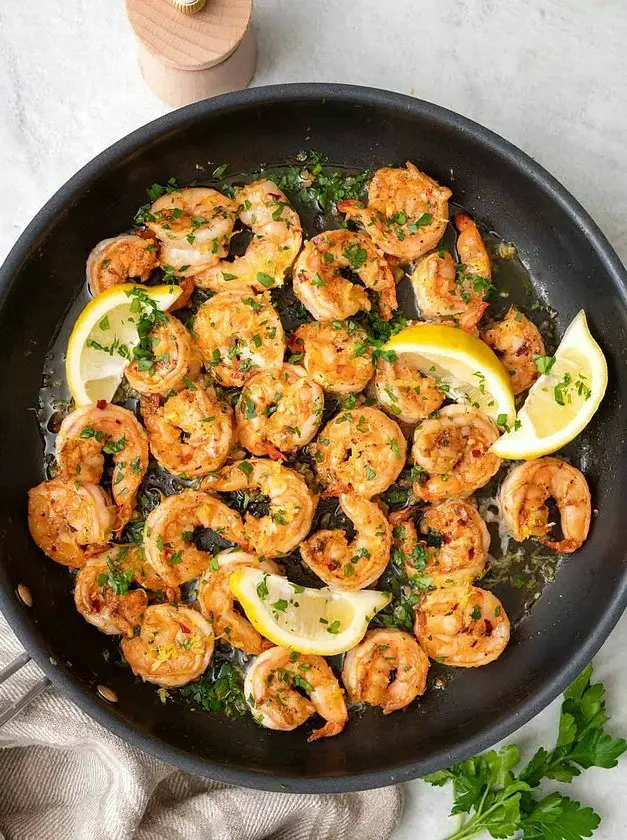 Lemon Garlic Shrimp