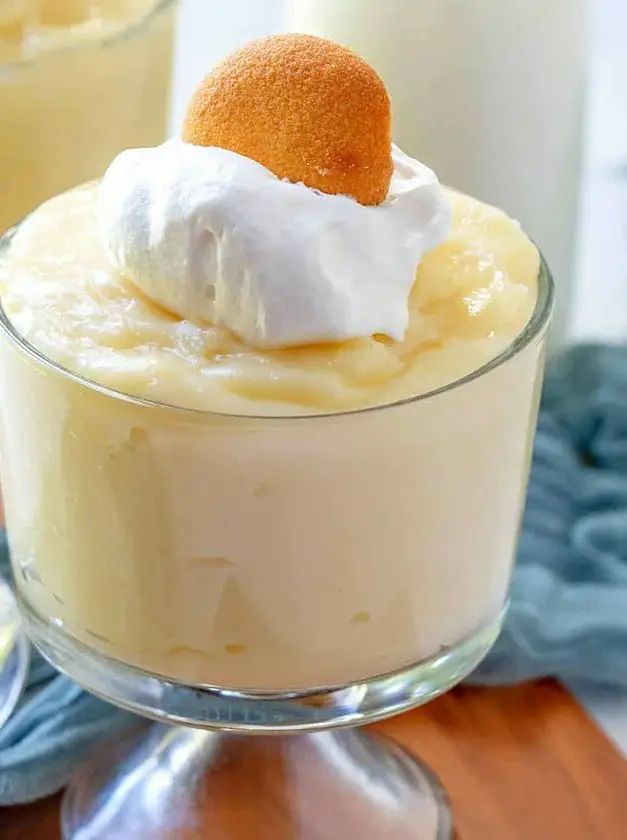 Homemade Vanilla Pudding