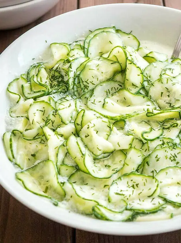 German Cucumber Salad