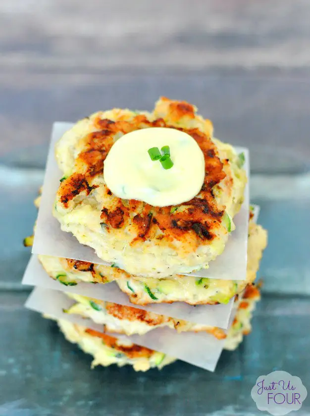 Paleo Chicken Zucchini Fritters