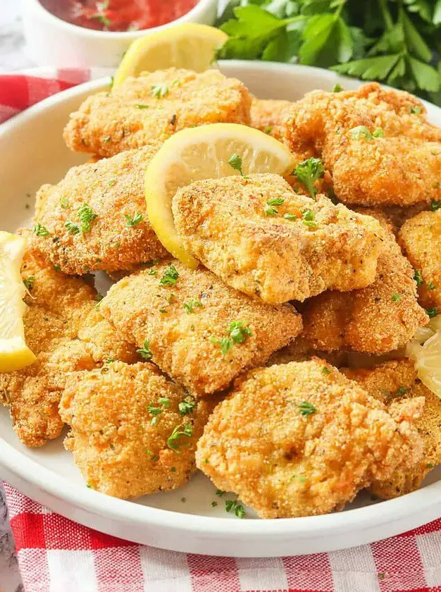 Fried Catfish Nuggets