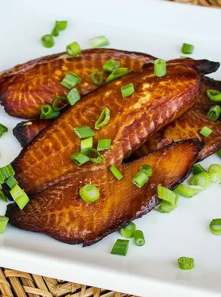 Teriyaki Smoked Tilapia