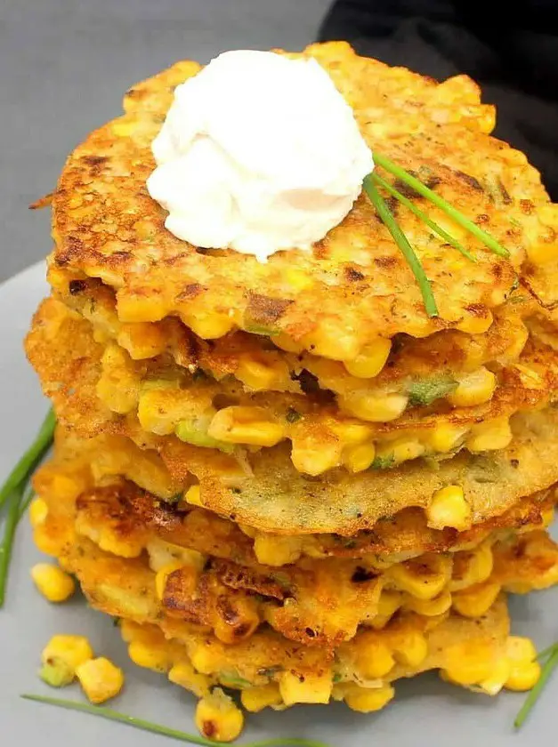 Vegan Corn Fritters