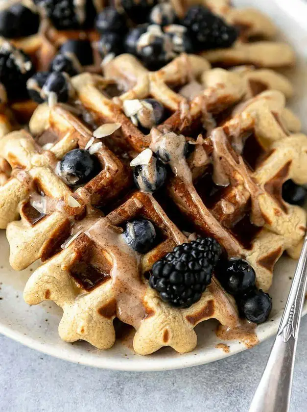 Fluffy Protein Waffles