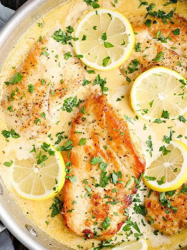 Lemon Parmesan Chicken