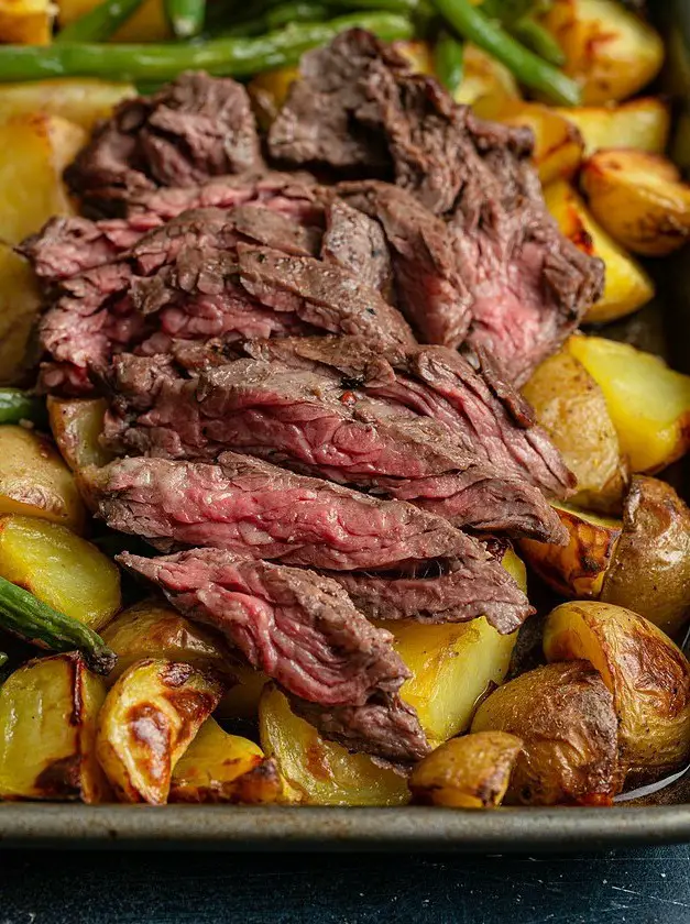 Sheet Pan Steak and Veggies