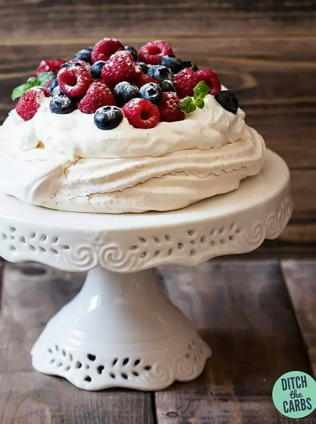 Sugar-Free Keto Pavlova