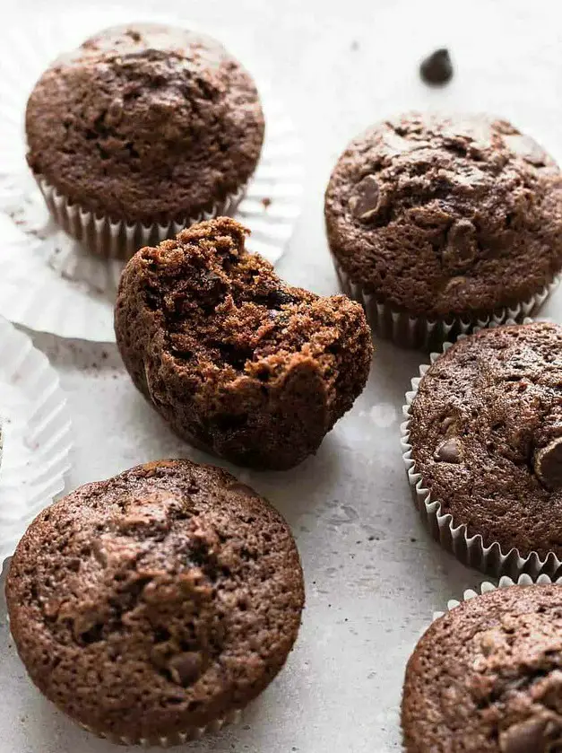 Chocolate Zucchini Muffins