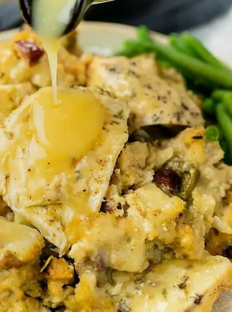 Crock Pot Chicken and Stuffing