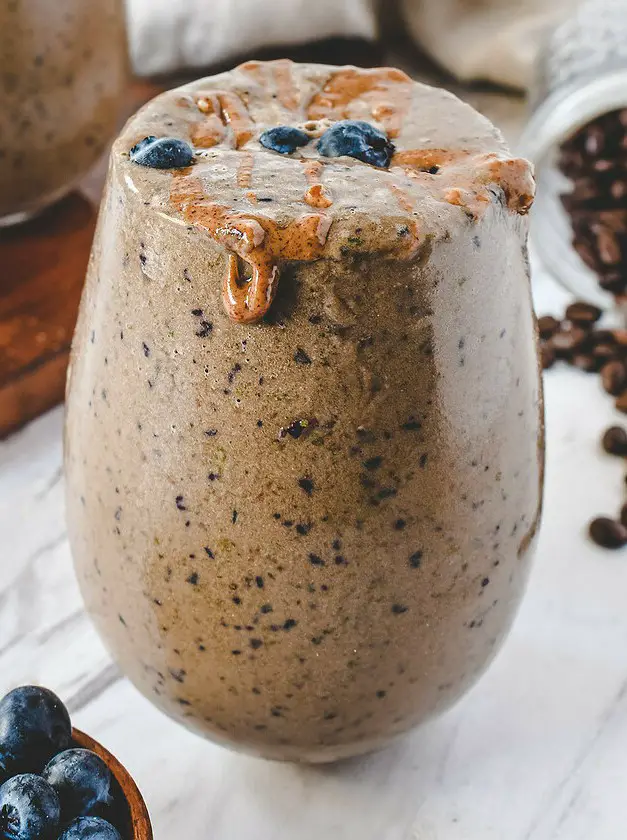 Blueberry Cold Brew Smoothie