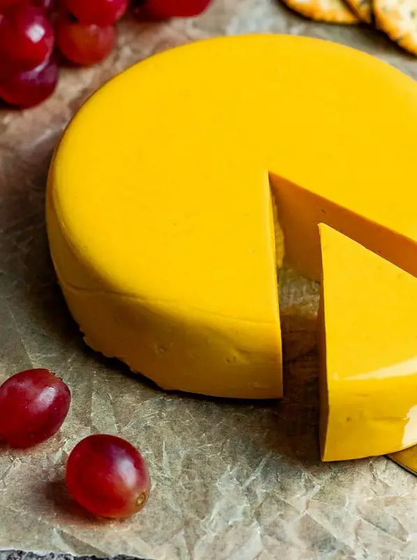 Vegan Nut-Free Cheddar Cheese