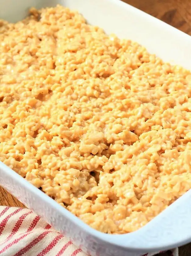 Caramel Rice Krispies Treats