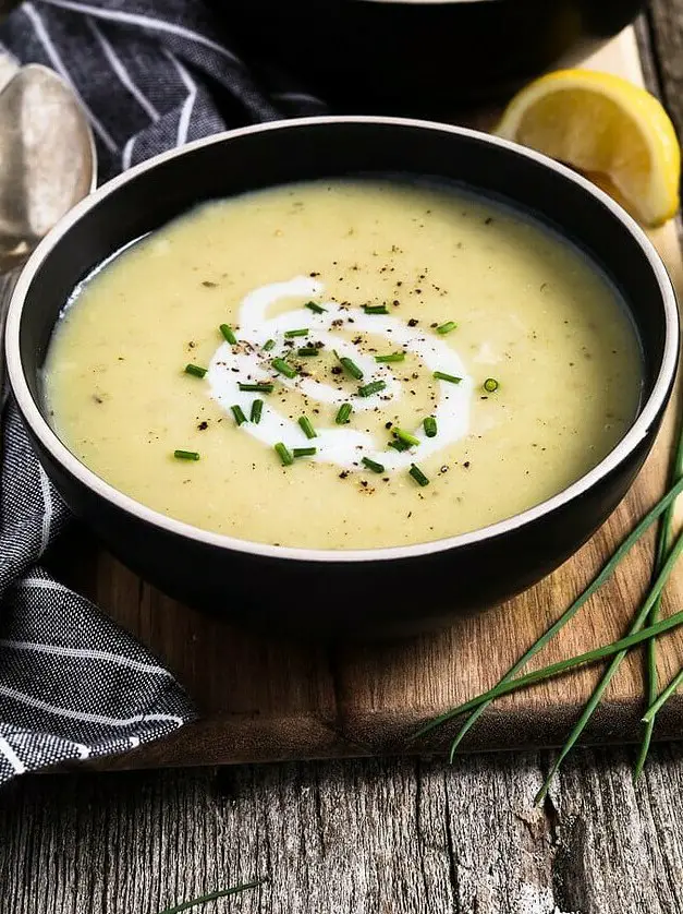 Instant Pot Potato Leek Soup