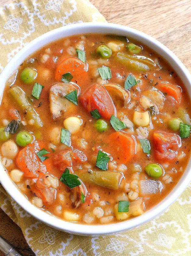 Vegetable Barley Soup