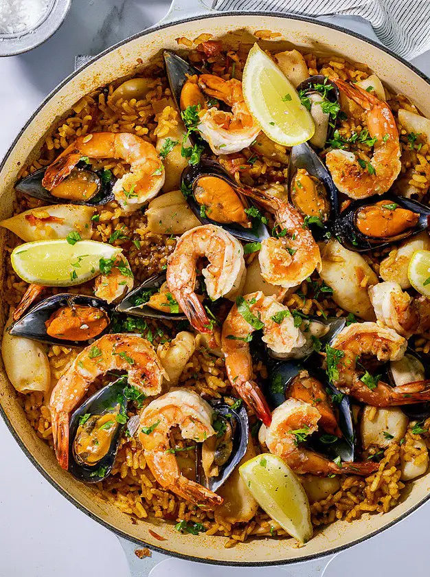 Seafood Paella