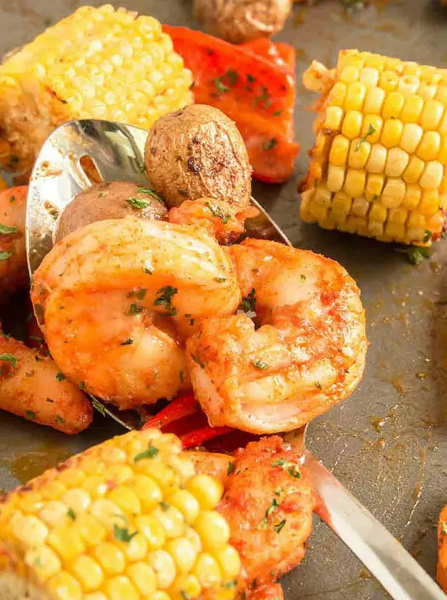 Cajun Sheet Pan Shrimp Boil