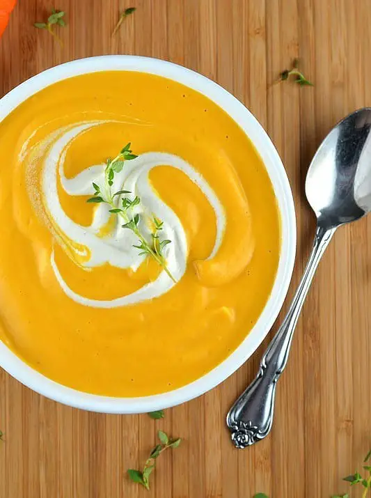 Gingered Carrot Bisque