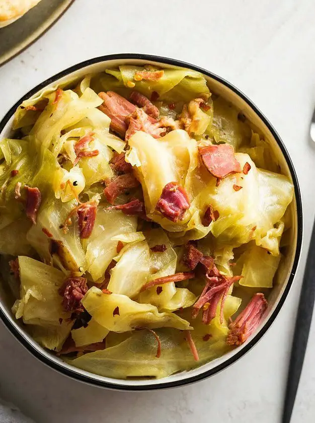 Southern Cabbage with Smoked Turkey