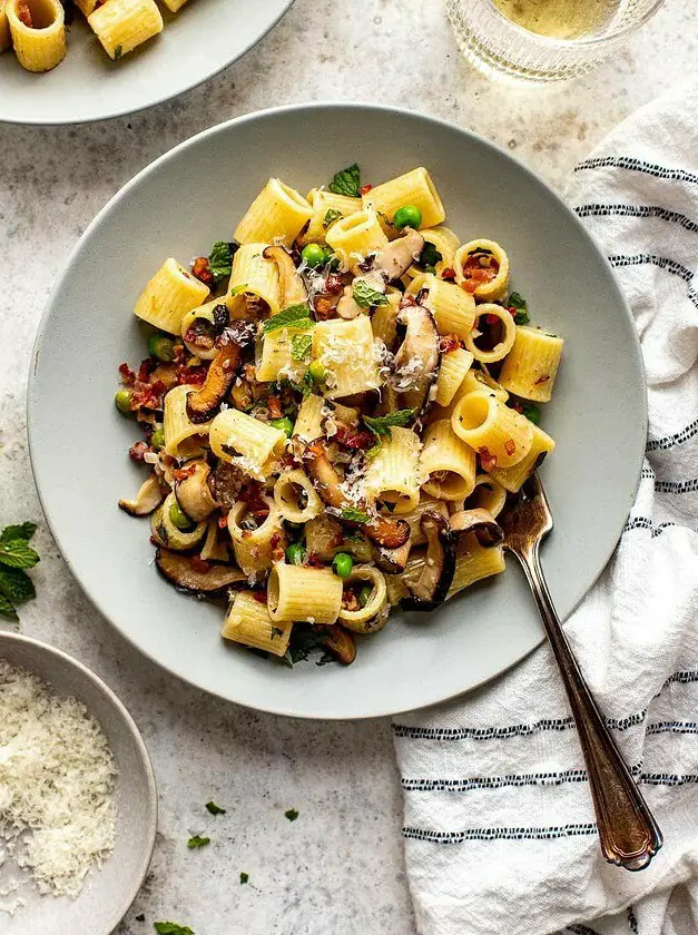 Spring Pancetta Pasta