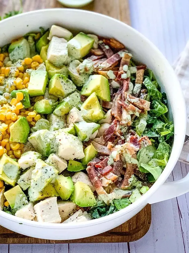 Green Goddess Cobb Salad