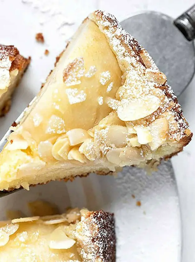 Italian Pear Almond Cake