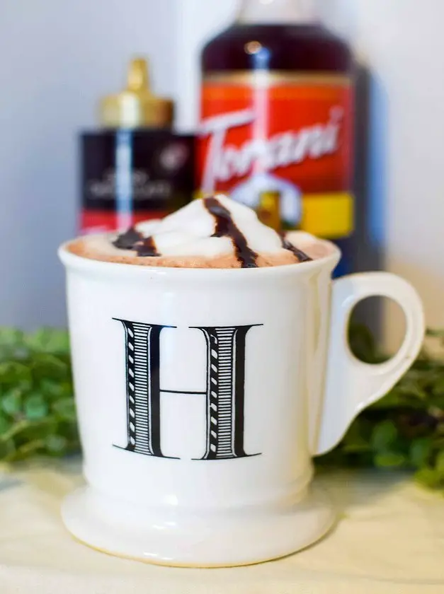 Homemade Raspberry Mocha Keurig Latte